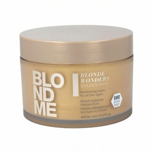 Blondme Blonde Wonders Золотая осветляющая маска для блондинок (450 мл) Schwarzkopf