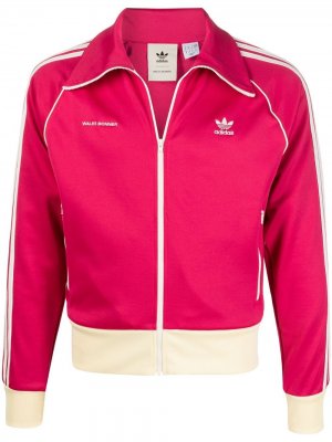 Толстовка с логотипом adidas. Цвет: розовый