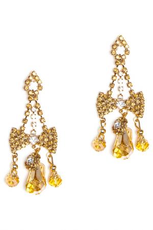 Серьги Luisa Vannini Jewelry. Цвет: gold, silver and yellow
