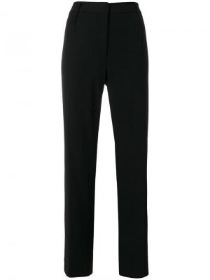 Укороченные брюки прямого кроя Dolce & Gabbana Pre-Owned. Цвет: черный