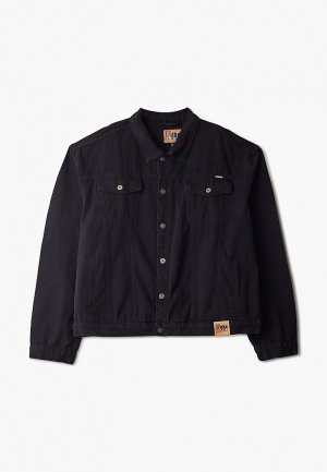 Куртка джинсовая D555. Цвет: черный