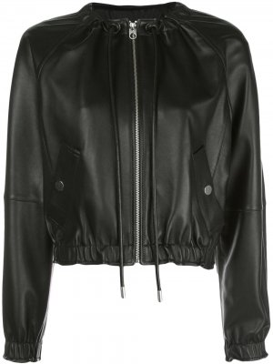 Куртка на молнии с длинными рукавами Proenza Schouler White Label. Цвет: черный