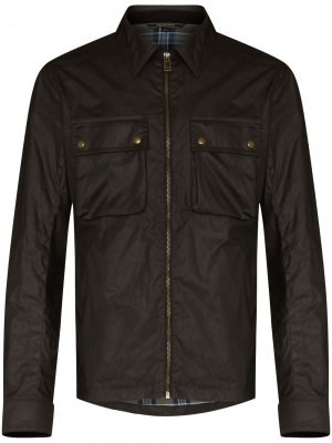 Куртка Dunstall на молнии Belstaff. Цвет: коричневый
