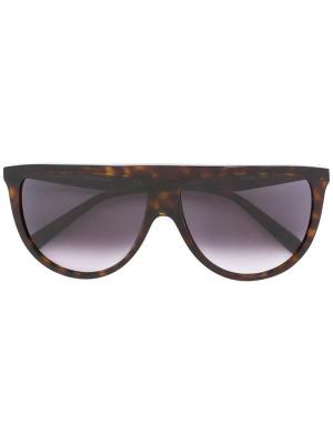 Солнцезащитные очки Céline Eyewear. Цвет: коричневый