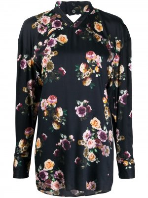 Блузка Cocco с цветочным принтом Vivienne Westwood. Цвет: черный