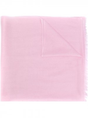 Легкий кашемировый шарф N.Peal. Цвет: розовый