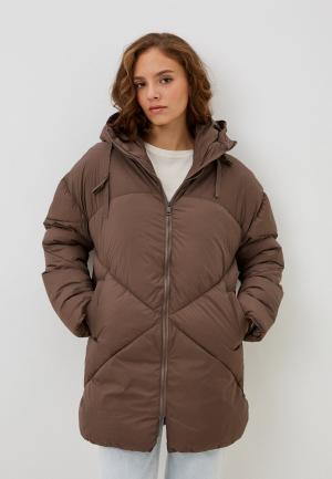 Куртка утепленная Francesca Peretti. Цвет: коричневый