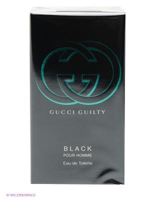 Туалетная вода Gucci Guilty Black Pour Homme, 50 мл. Цвет: прозрачный