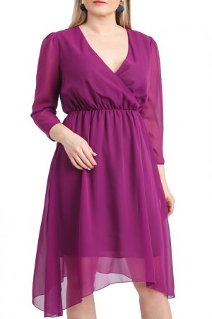 Платье LACY. Цвет: фиолетовый