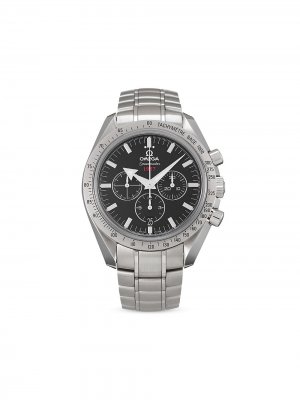 Наручные часы Speedmaster Broad Arrow pre-owned 42 мм 2020-го года Omega. Цвет: черный