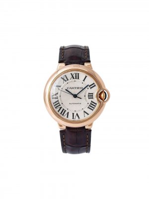 Наручные часы Ballon Bleu pre-owned 36 мм 2016-го года Cartier. Цвет: серебристый