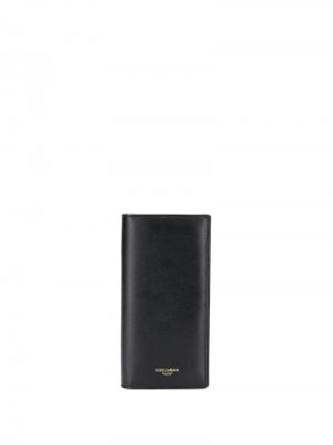 Удлиненный бумажник Dolce & Gabbana. Цвет: черный