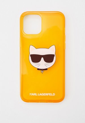 Чехол для iPhone Karl Lagerfeld. Цвет: оранжевый