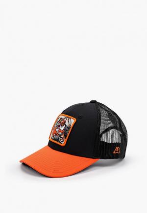 Бейсболка Atributika & Club™. Цвет: оранжевый