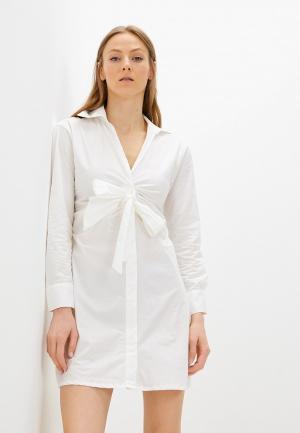 Платье Silvian Heach. Цвет: белый