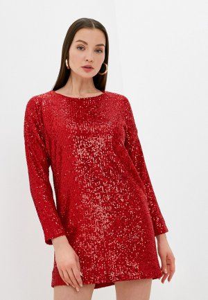 Платье TrendyAngel. Цвет: красный