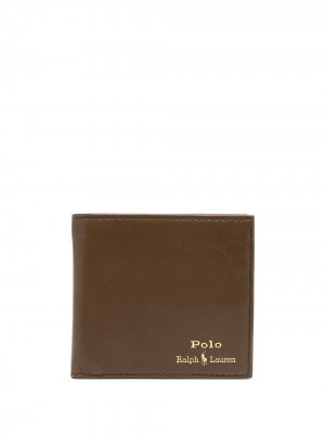 Кошелек с логотипом Polo Ralph Lauren. Цвет: коричневый