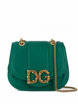 Сумка на плечо DG Amore Dolce & Gabbana. Цвет: зеленый