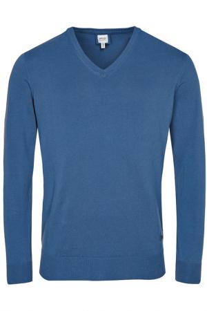 Пуловер Armani Collezioni. Цвет: petrol blue
