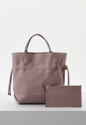Сумка и кошелек Coccinelle. Цвет: фиолетовый