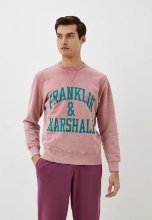Свитшот Franklin & Marshall. Цвет: розовый