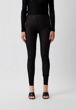 Леггинсы Pinko. Цвет: черный