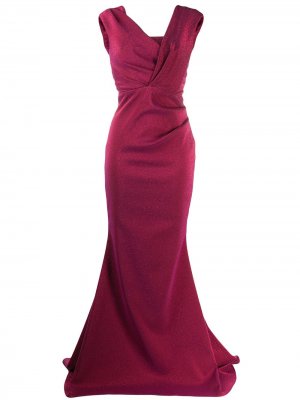 Платье Bobina Talbot Runhof. Цвет: розовый