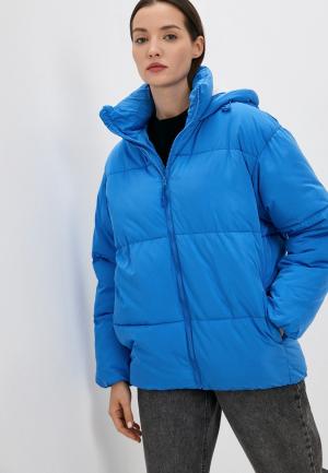 Куртка утепленная Sela. Цвет: голубой