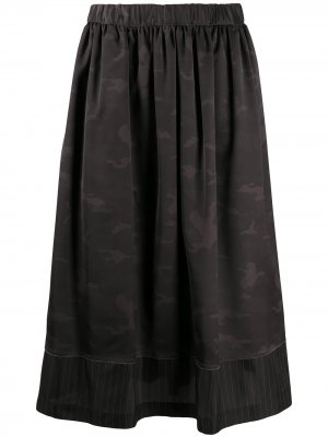 Длинные шорты с потайной застежкой Black Comme Des Garçons. Цвет: черный