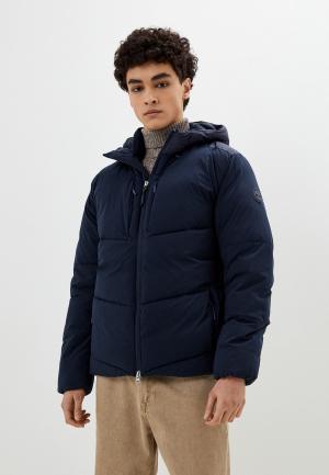 Куртка утепленная Timberland. Цвет: синий