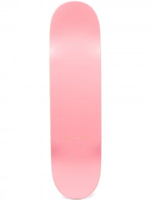 Скейтборд с логотипом PACCBET. Цвет: розовый