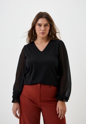 Блуза Svesta. Цвет: черный