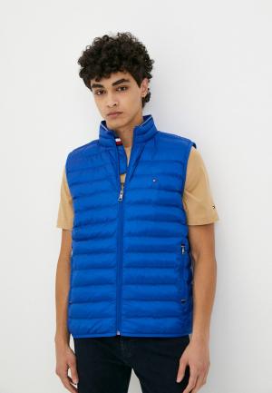 Жилет утепленный Tommy Hilfiger. Цвет: синий