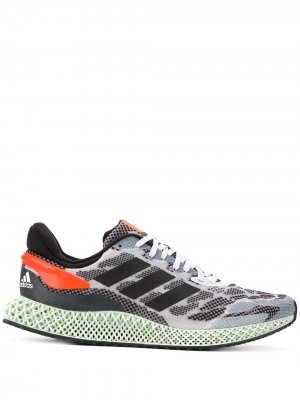 Кроссовки 4D Run 1.0 adidas. Цвет: серый