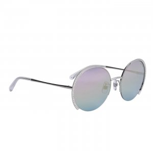 Металлические солнцезащитные очки овальной формы SK0280 женские Swarovski