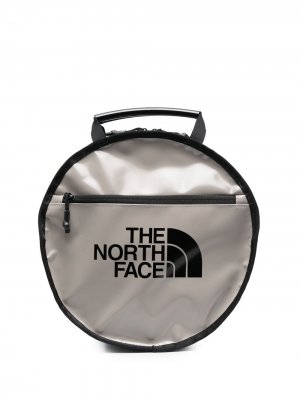Рюкзак на молнии с логотипом The North Face. Цвет: серый