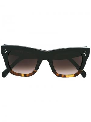 Солнцезащитные очки Catherine Céline Eyewear. Цвет: чёрный