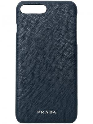 Чехол для iPhone 6/7 Prada. Цвет: синий