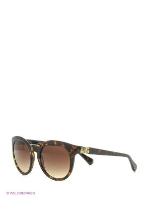 Солнцезащитные очки DOLCE & GABBANA. Цвет: коричневый