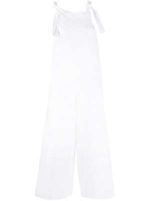 Комбинезон с широкими брюками P.A.R.O.S.H.. Цвет: белый