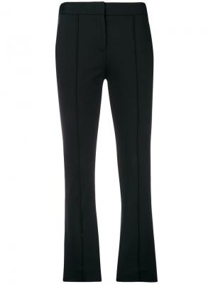 Укороченные расклешенные брюки Dvf Diane Von Furstenberg. Цвет: черный