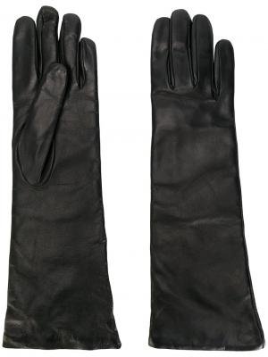 Классические перчатки Joseph. Цвет: чёрный