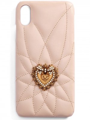 Чехол Devotion для iPhone XS Max Dolce & Gabbana. Цвет: розовый