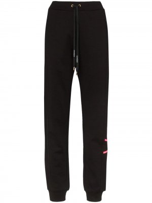 Спортивные брюки с логотипом Versace. Цвет: черный
