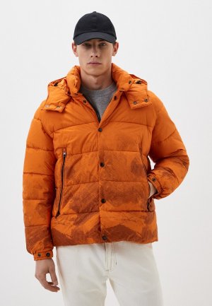 Куртка утепленная Loft. Цвет: оранжевый