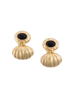 Серьги с подвесками Susan Caplan Vintage. Цвет: золотистый