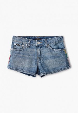 Шорты джинсовые Polo Ralph Lauren. Цвет: синий