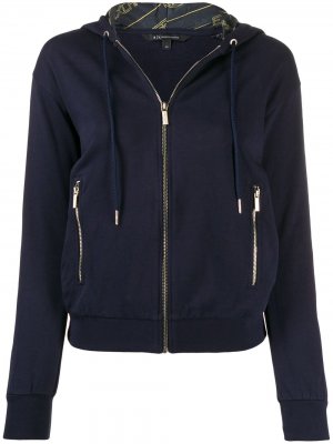 Куртка-бомбер на молнии Armani Exchange. Цвет: синий
