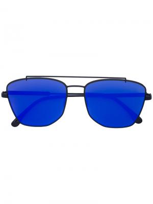 Солнцезащитные очки Concept 79 Vera Wang. Цвет: синий