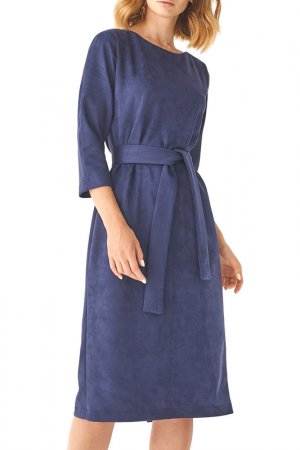 Платье ALINA ASSI. Цвет: темно-синий